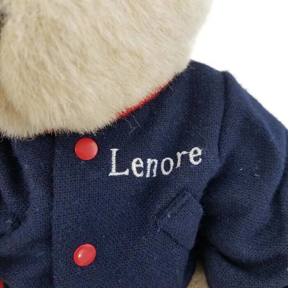 Vermont Teddy Bear Co. "Lenore" Teddy Bear Rare 1993 Plush Stuffed 15" w/ Jacket - Picture 3 of 11